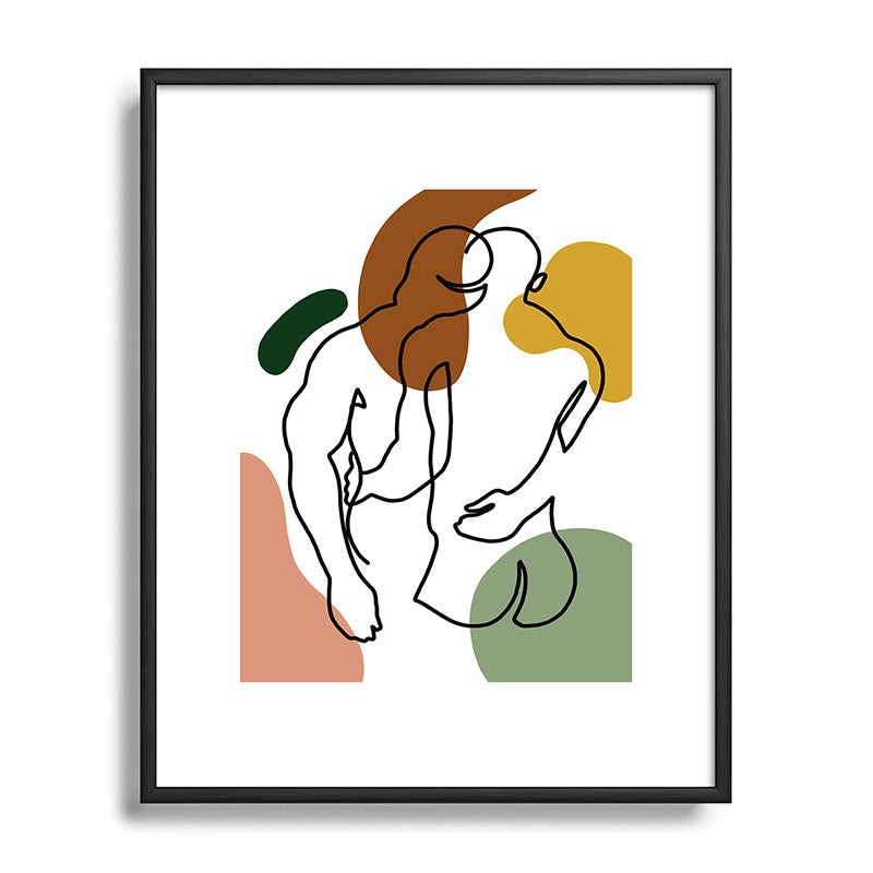 NOODDOOD Linework 1 Framed Art Print Gallery Image 49