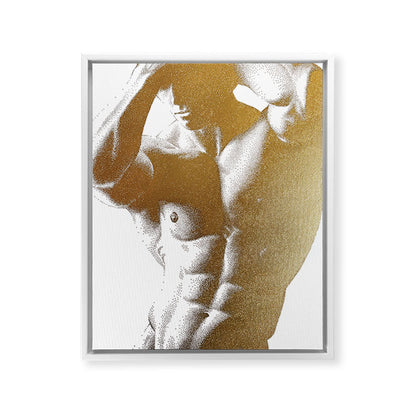 Obscured 2 - Painting Framed Canvas Print Gallery Image 11