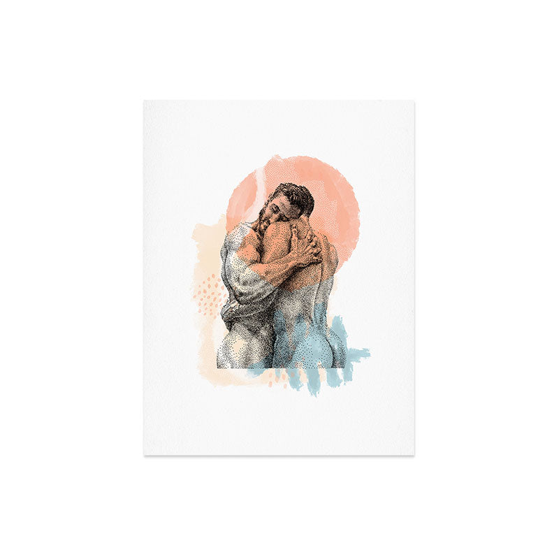 The Lovers - NOODDOOD Remix Art Print Gallery Image 4