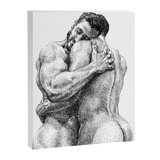 The Lovers - NOODDOODs Canvas Print Gallery Image 2