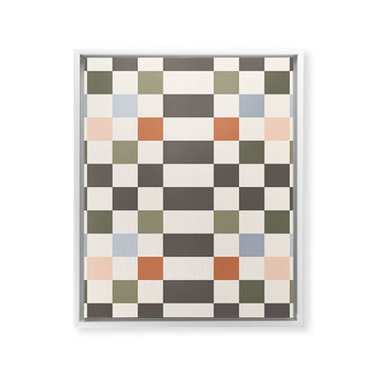 Fall Checkerboard Framed Canvas Print Gallery Image 32