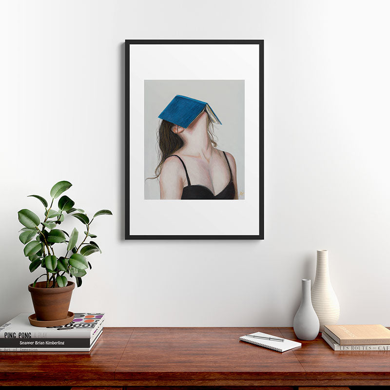 Books Framed Art Print Gallery Image 6
