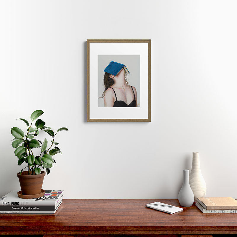 Books Framed Art Print Gallery Image 12