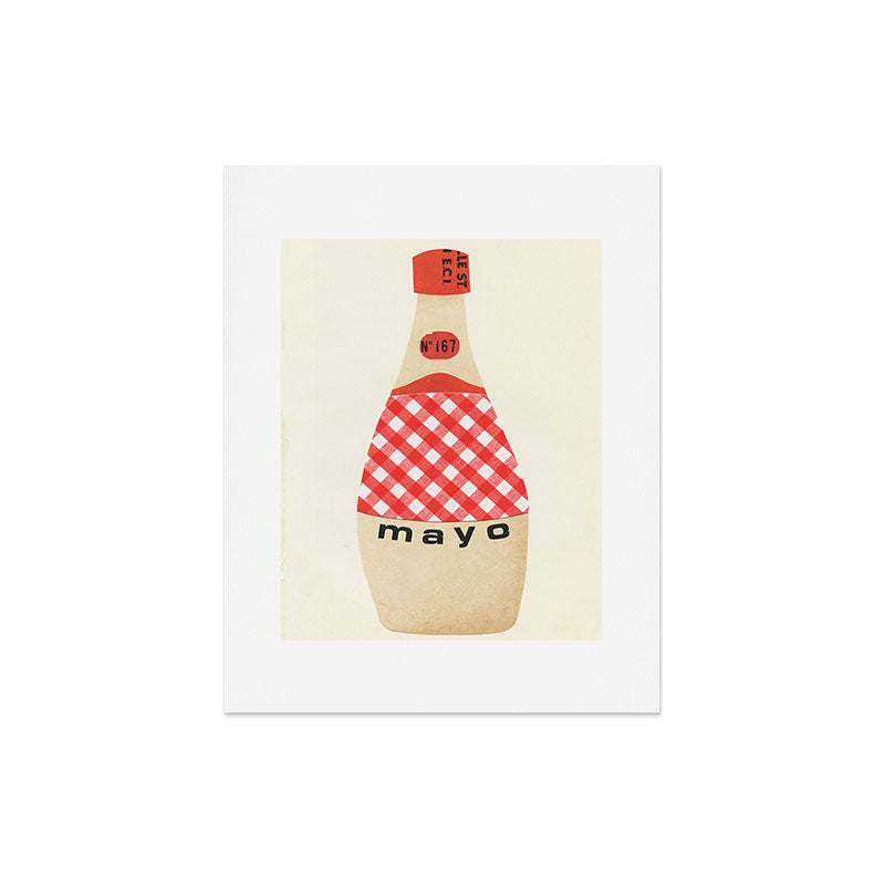 Mayonnaise Art Print Gallery Image 4