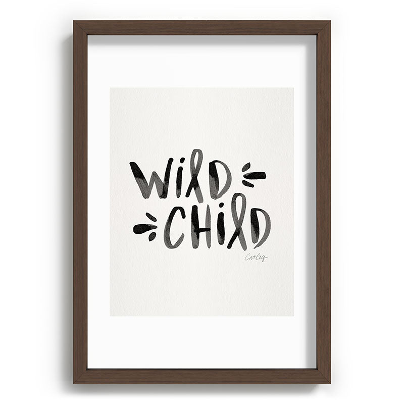 Wild Child - Black Framed Art Print Gallery Image 89