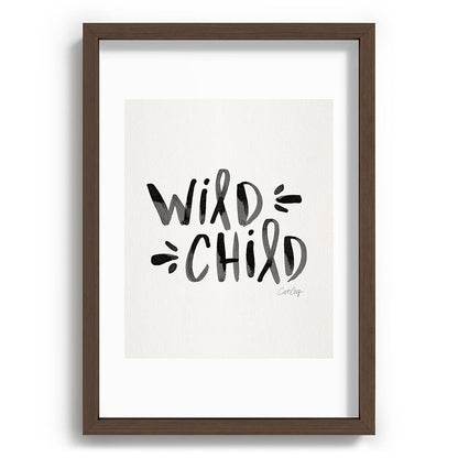 Wild Child - Black Framed Art Print Gallery Image 89
