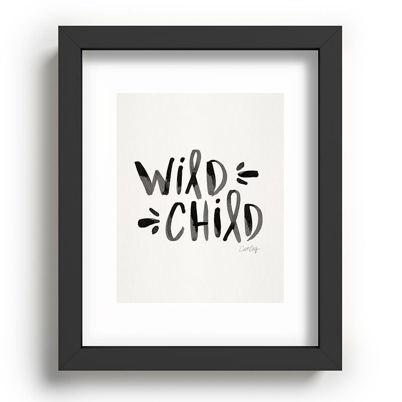 Wild Child - Black Framed Art Print Gallery Image 78