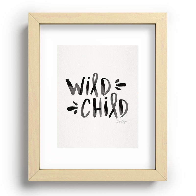 Wild Child - Black Framed Art Print Gallery Image 96