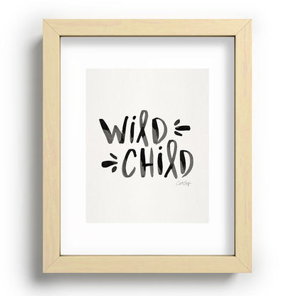 Wild Child - Black Framed Art Print Gallery Image 95