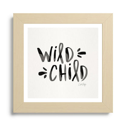 Wild Child - Black Framed Art Print Gallery Image 68