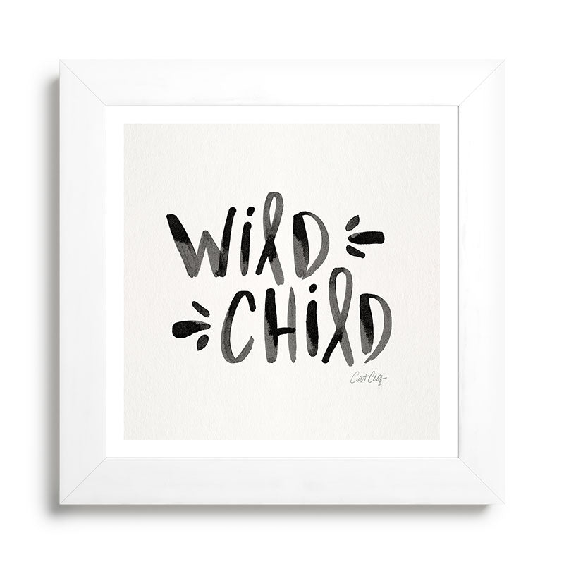 Wild Child - Black Framed Art Print Gallery Image 79