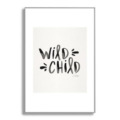 Wild Child - Black Framed Art Print Gallery Image 137