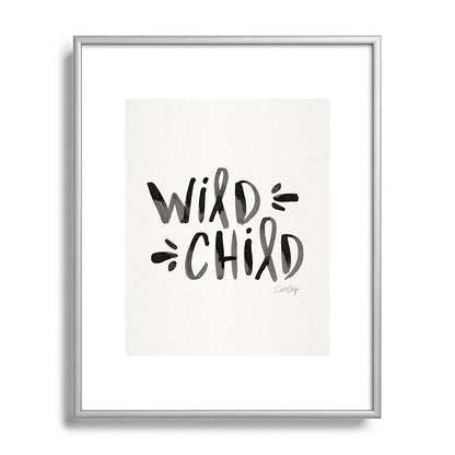 Wild Child - Black Framed Art Print Gallery Image 131