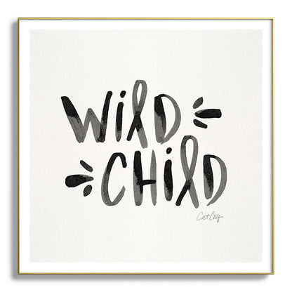 Wild Child - Black Framed Art Print Gallery Image 139