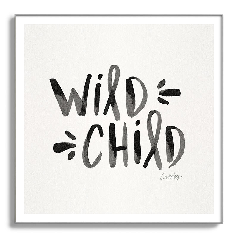 Wild Child - Black Framed Art Print Gallery Image 142