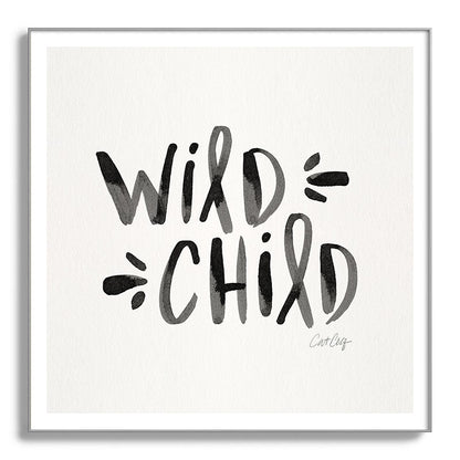 Wild Child - Black Framed Art Print Gallery Image 142