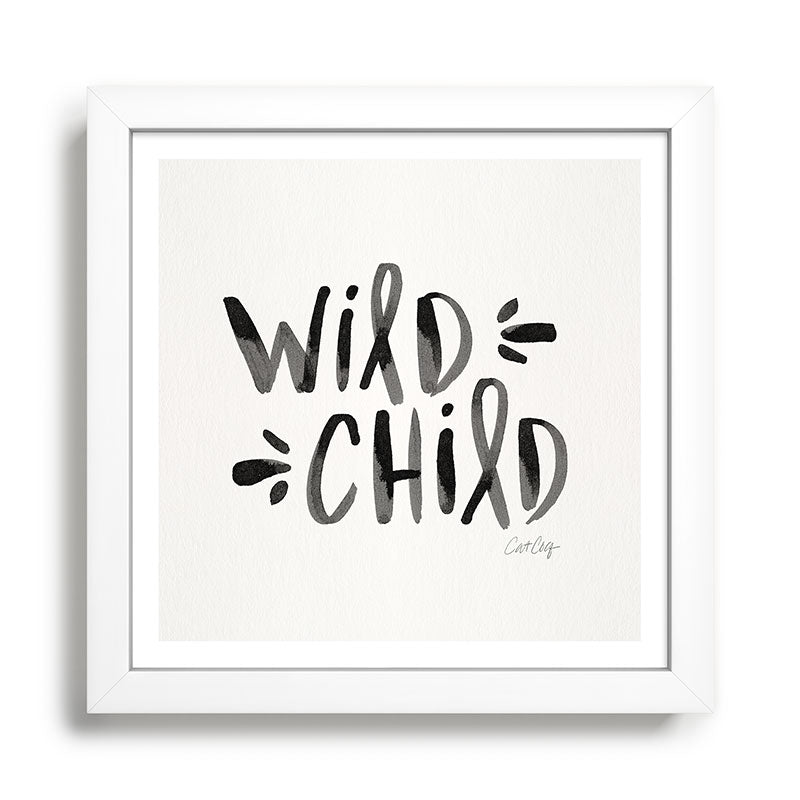 Wild Child - Black Framed Art Print Gallery Image 35