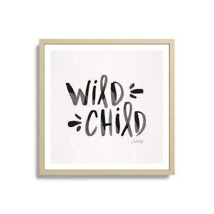 Wild Child - Black Framed Art Print Gallery Image 27