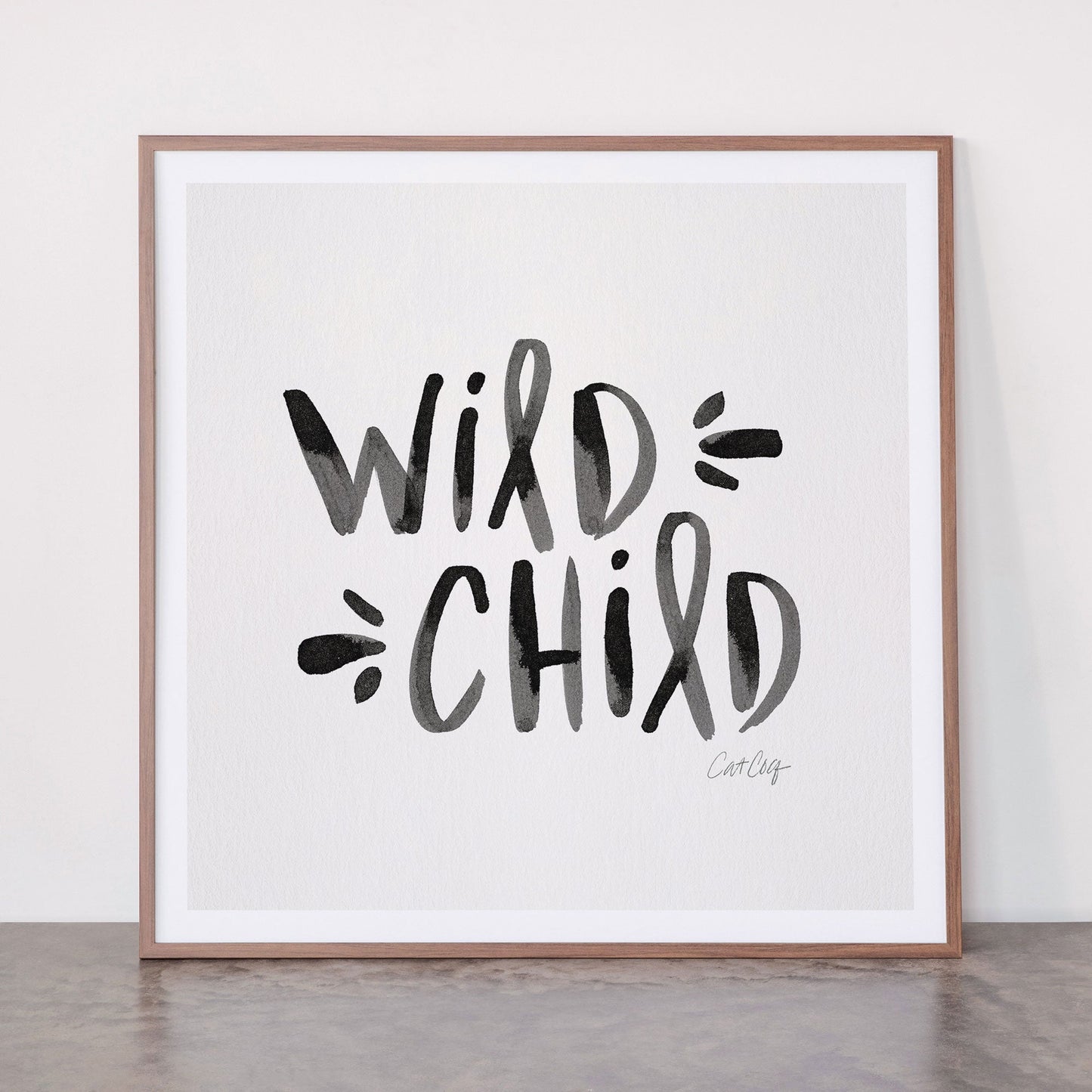 Wild Child - Black Framed Art Print Gallery Image 21