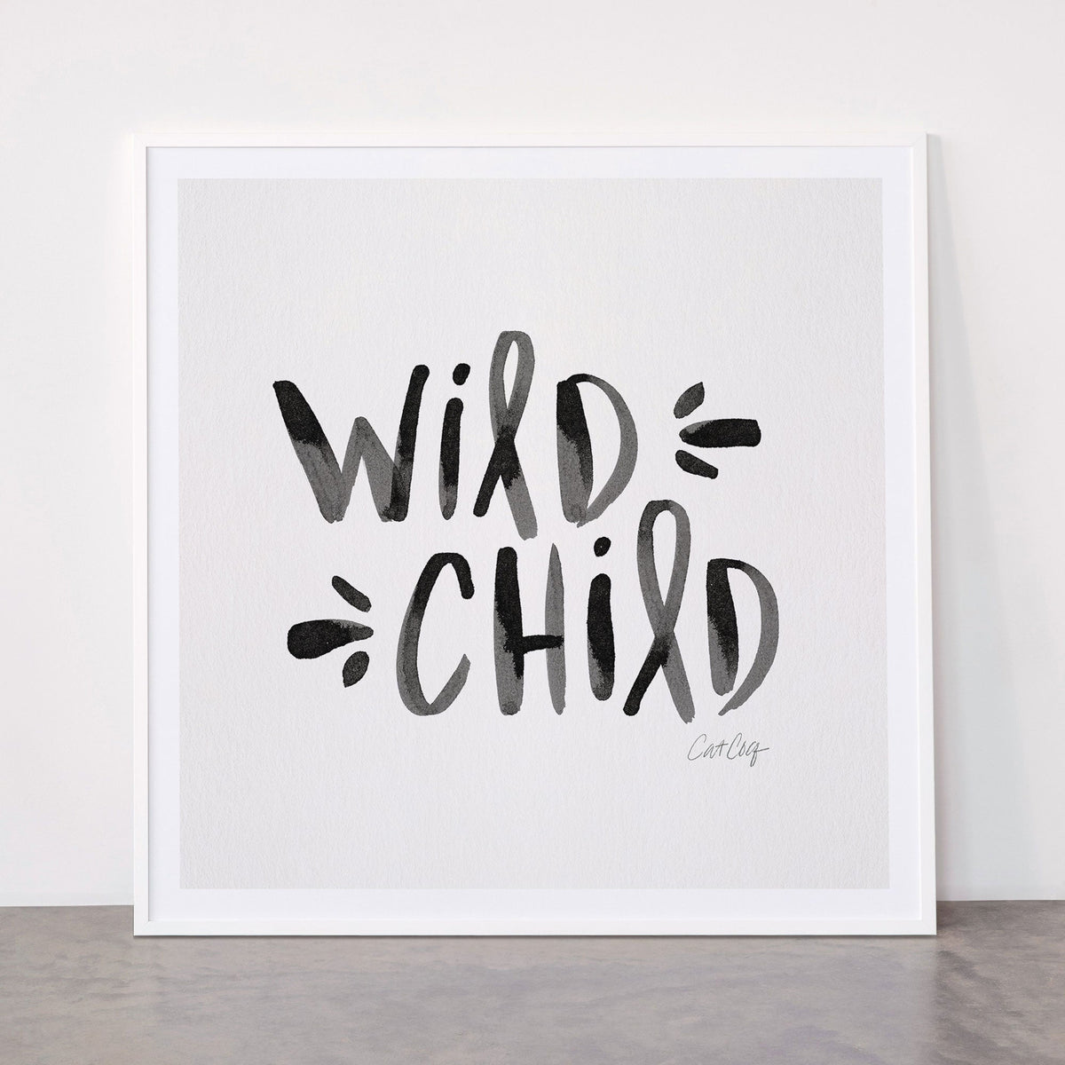 Wild Child - Black Framed Art Print Gallery Image 43