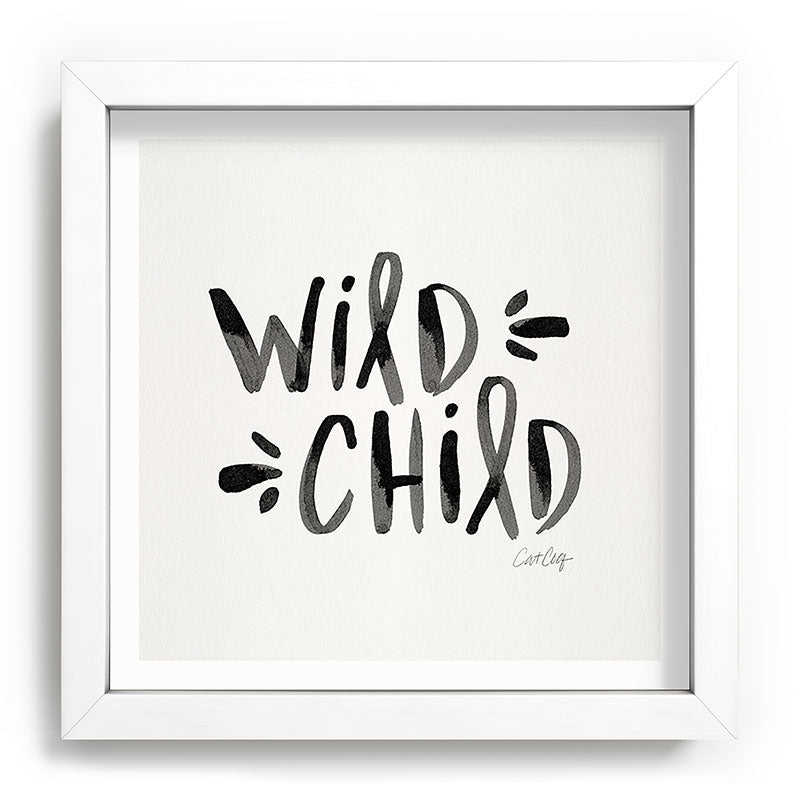 Wild Child - Black Framed Art Print Gallery Image 114