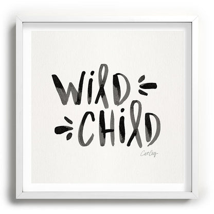 Wild Child - Black Framed Art Print Gallery Image 118