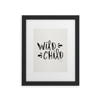 Wild Child - Black Framed Art Print Gallery Image 45