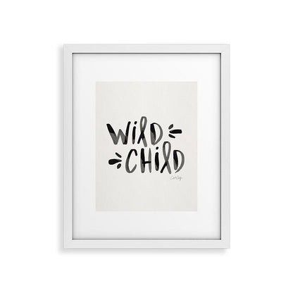 Wild Child - Black Framed Art Print Gallery Image 31