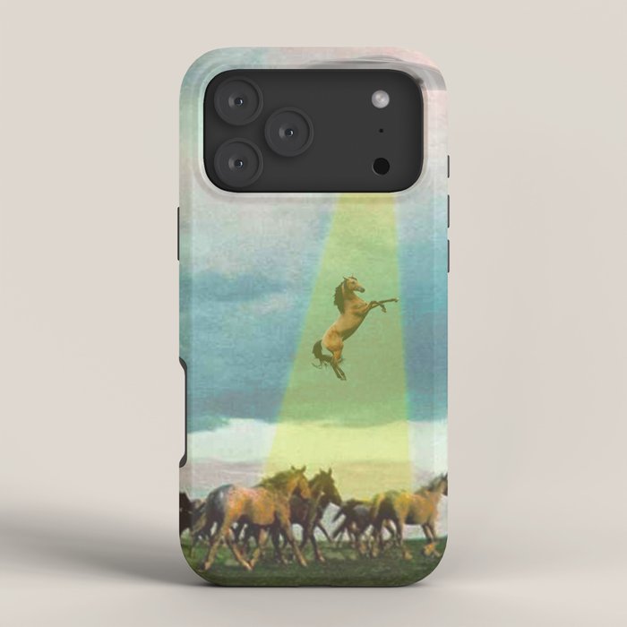They too love horses (UFO) iPhone Case Gallery Image 4