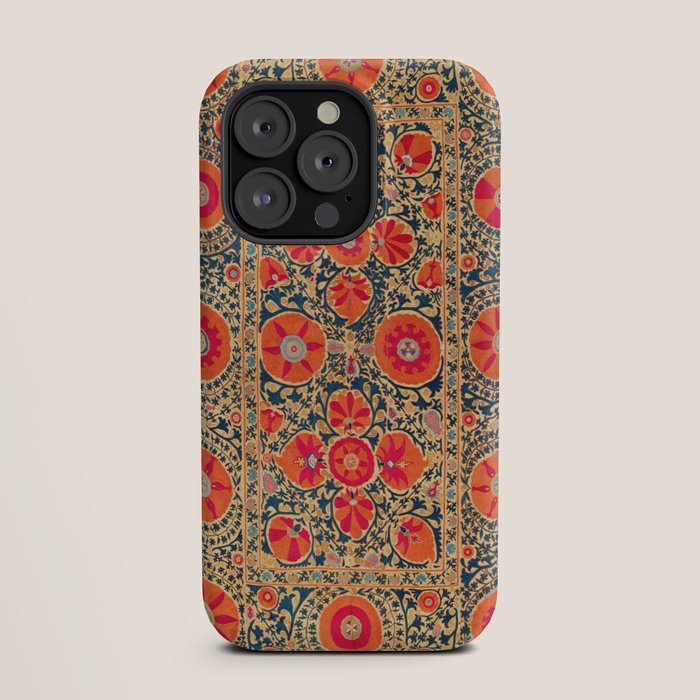 Kermina Suzani Uzbekistan Print iPhone Case Gallery Image 19