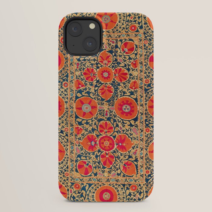 Kermina Suzani Uzbekistan Print iPhone Case Gallery Image 30