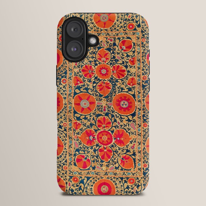 Kermina Suzani Uzbekistan Print iPhone Case Gallery Image 14