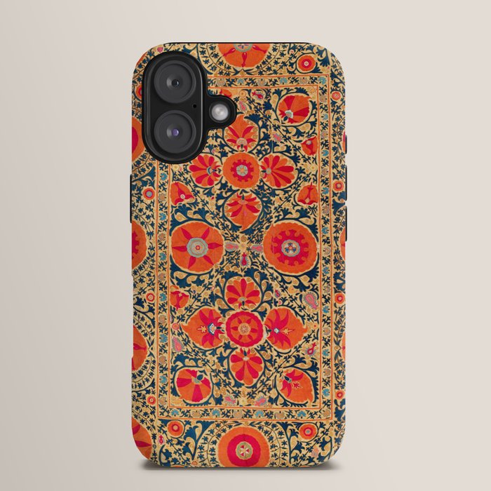 Kermina Suzani Uzbekistan Print iPhone Case Gallery Image 13