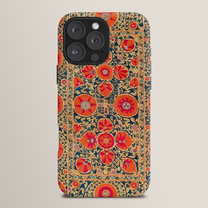 Kermina Suzani Uzbekistan Print iPhone Case Gallery Image 16
