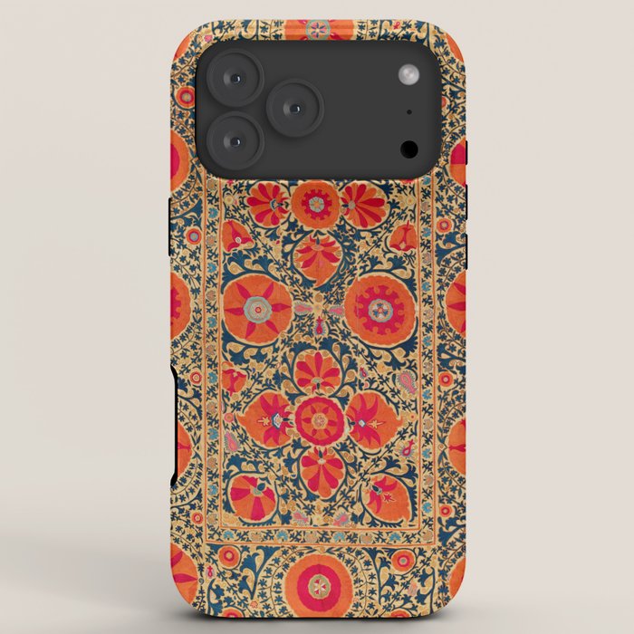 Kermina Suzani Uzbekistan Print iPhone Case Gallery Image 8