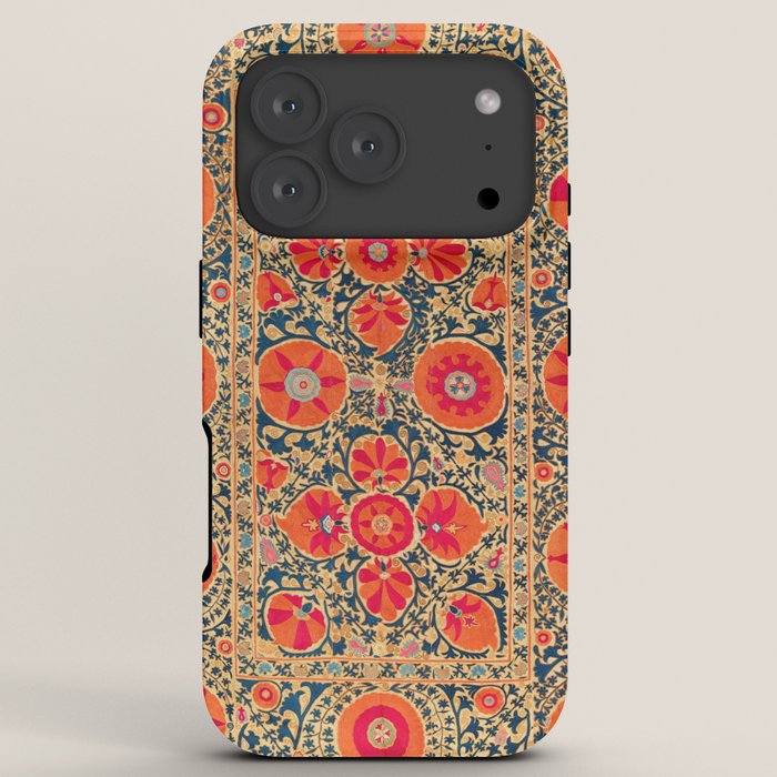Kermina Suzani Uzbekistan Print iPhone Case Gallery Image 7