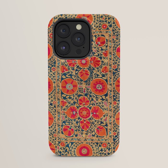 Kermina Suzani Uzbekistan Print iPhone Case Gallery Image 31