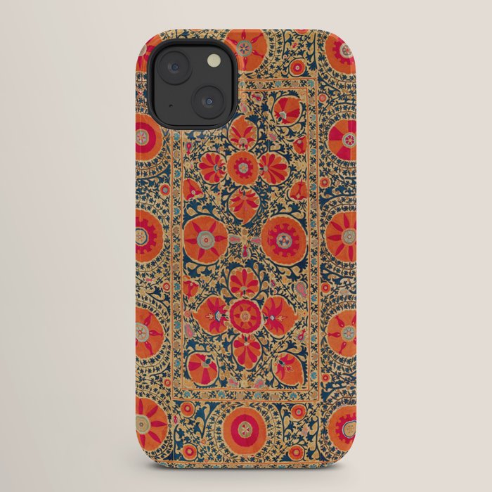 Kermina Suzani Uzbekistan Print iPhone Case Gallery Image 26