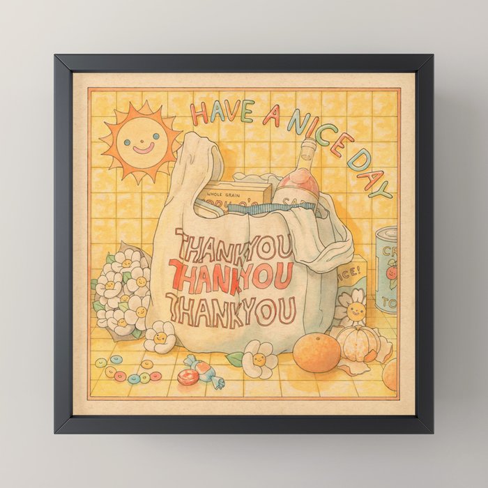 Have a Nice Day Mini Art Print Gallery Image 3