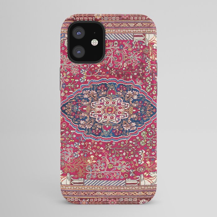 Qashqaâi Antique Fars Persian Rug Print iPhone Case Gallery Image 42