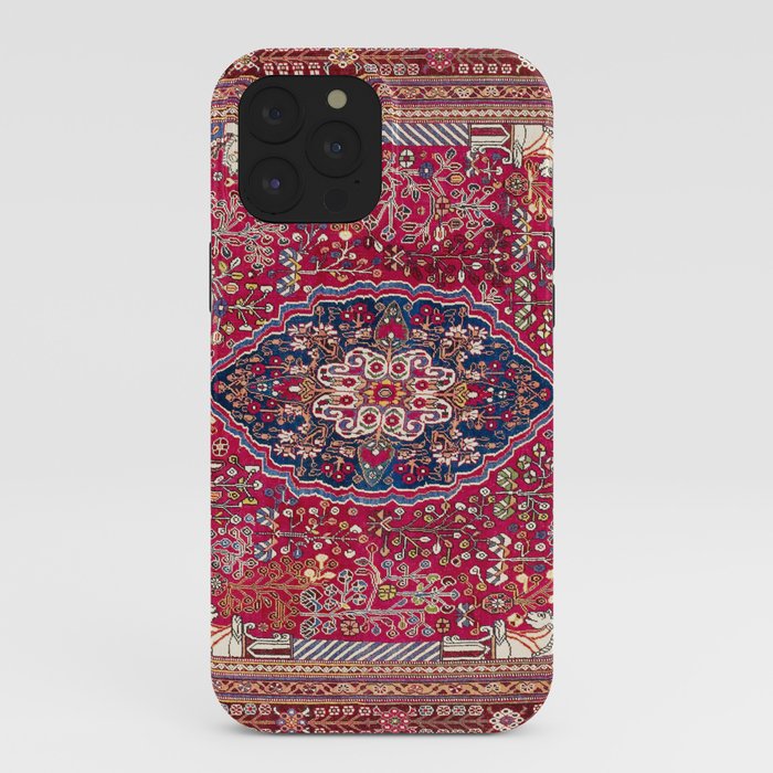 Qashqaâi Antique Fars Persian Rug Print iPhone Case Gallery Image 40