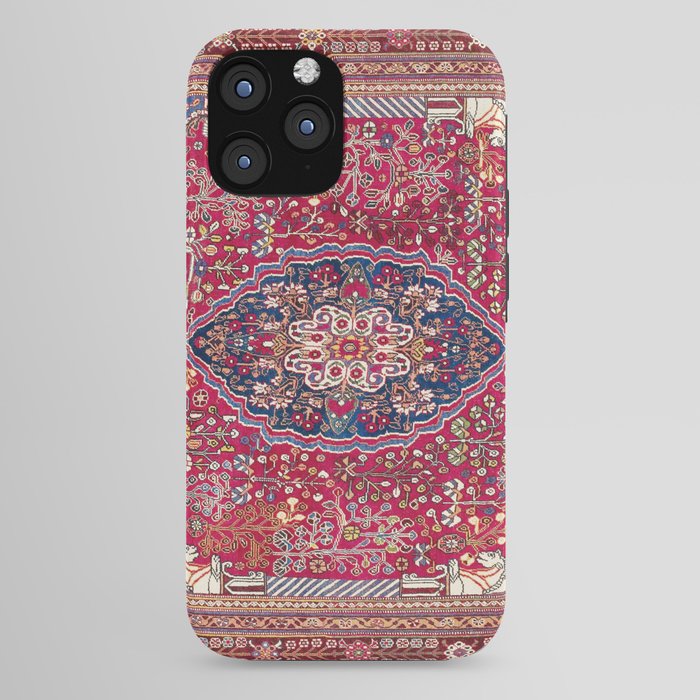 Qashqaâi Antique Fars Persian Rug Print iPhone Case Gallery Image 44