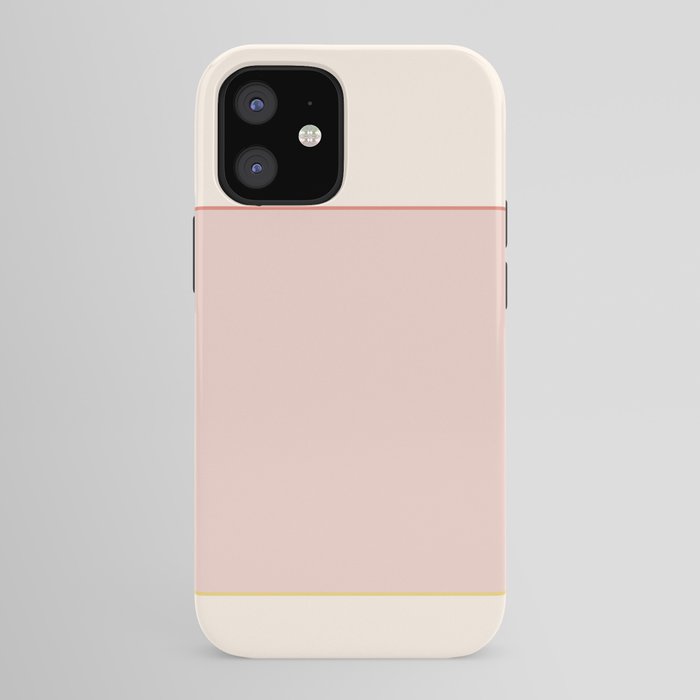 Subtle Spring Color Block - Soft Pink iPhone Case Gallery Image 41