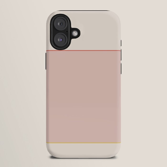 Subtle Spring Color Block - Soft Pink iPhone Case Gallery Image 10