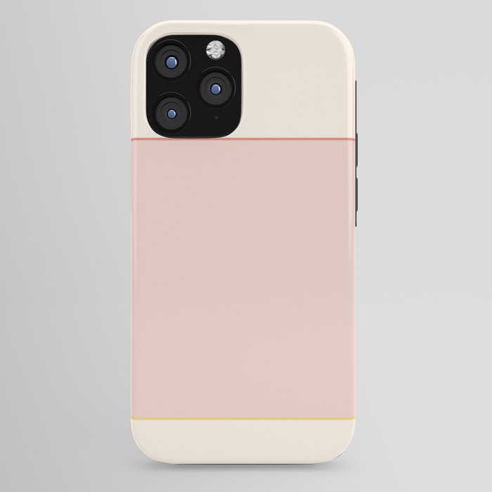 Subtle Spring Color Block - Soft Pink iPhone Case Gallery Image 44