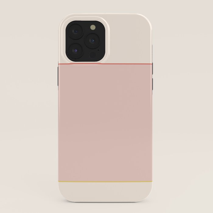 Subtle Spring Color Block - Soft Pink iPhone Case Gallery Image 40