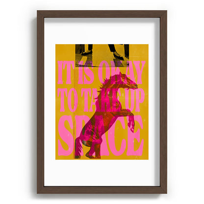 Take Up Space Framed Art Print Gallery Image 65