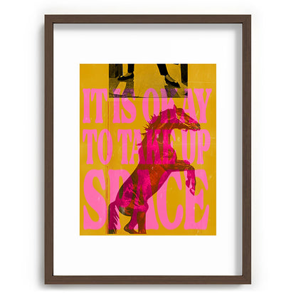 Take Up Space Framed Art Print Gallery Image 67