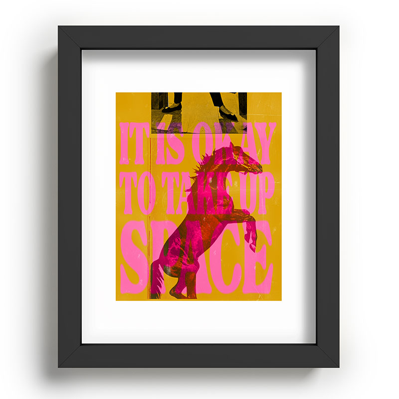 Take Up Space Framed Art Print Gallery Image 58
