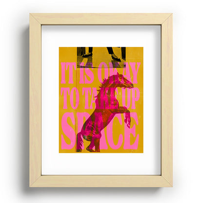 Take Up Space Framed Art Print Gallery Image 70